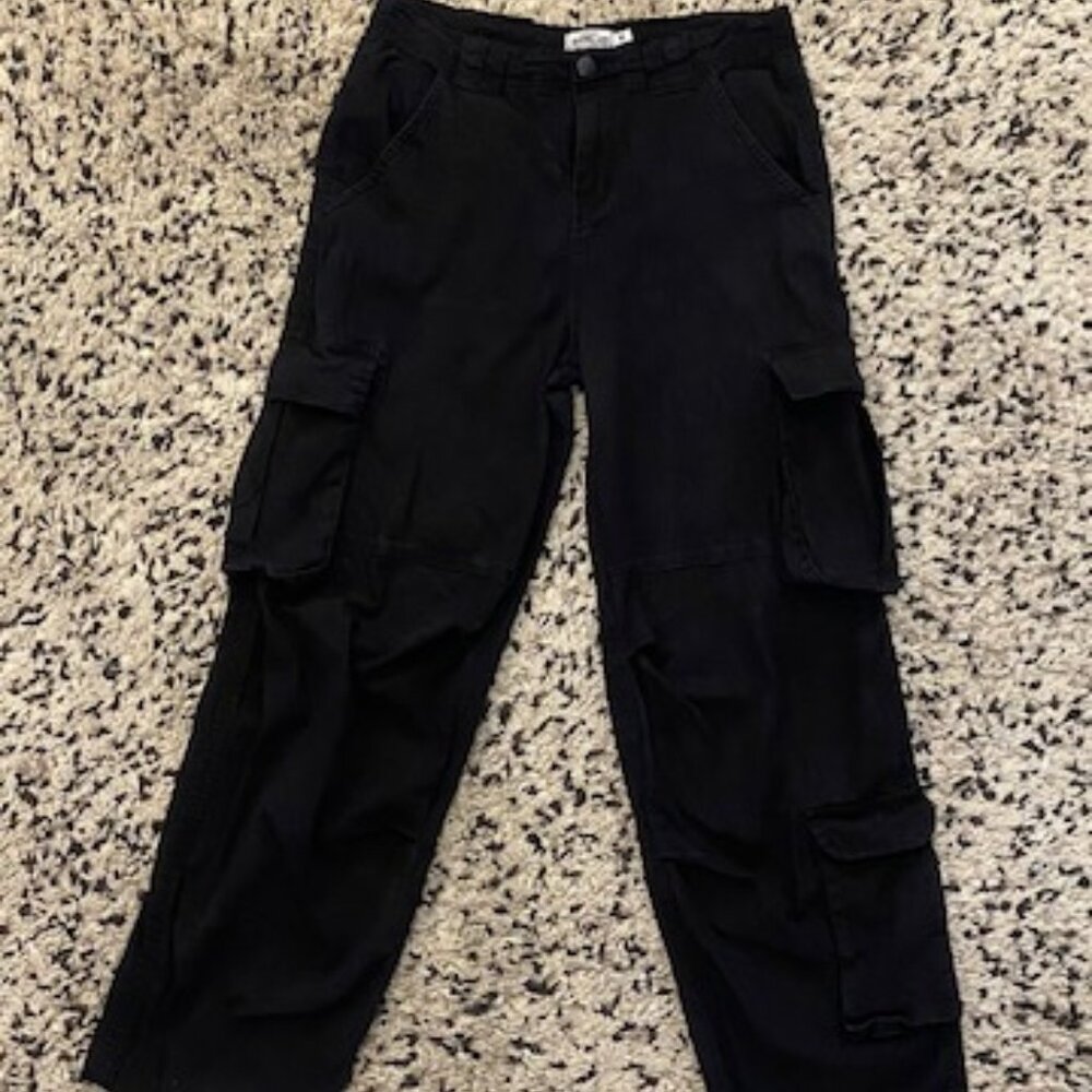 Barrel Leg Cargo Jean Black Size M 32/ 28 Refuge